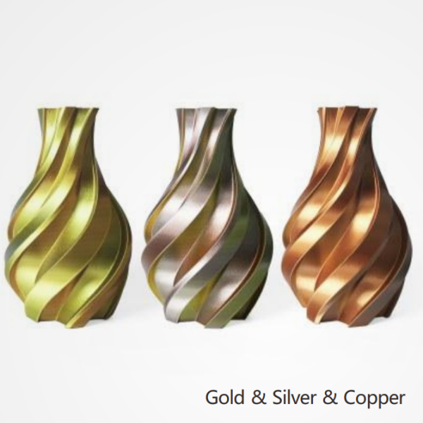 PLA (1KG) TRICOLOR SILK (GOLD,SILVER,COPPER)